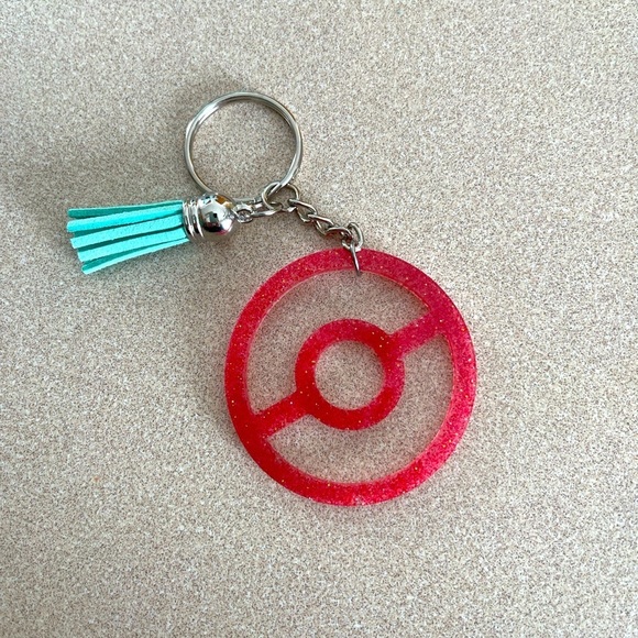 Hand Crafted Other - 🎉🎉HP🎉🎉 Handmade Pokémon- Pokeball Keychain